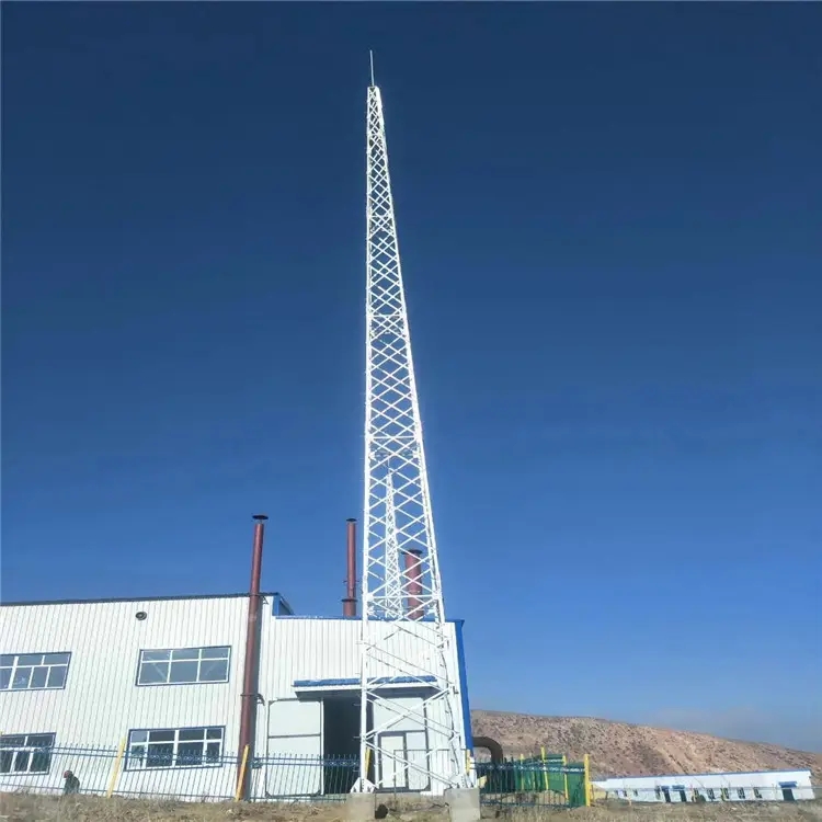 GFW1（20米25米30米40米）鋼結(jié)構(gòu)拉線避雷塔